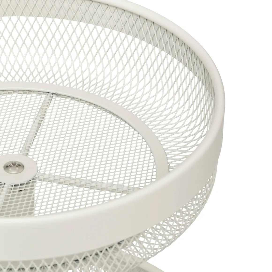 Frutero con 2 niveles MAYAJ beige de metal