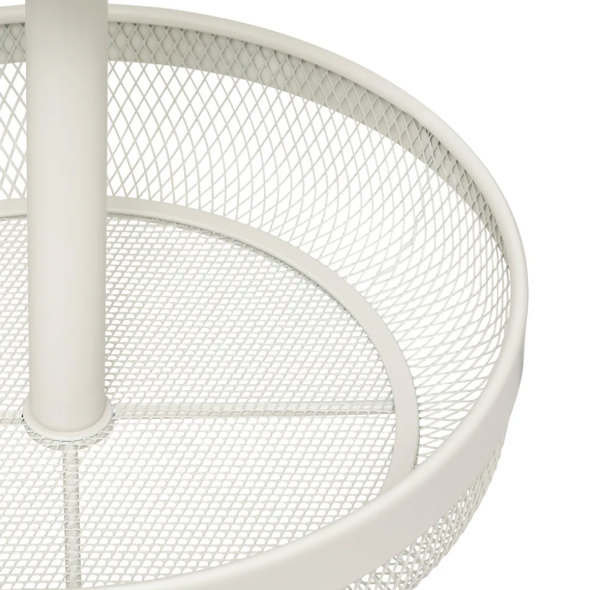 Frutero con 2 niveles MAYAJ beige de metal