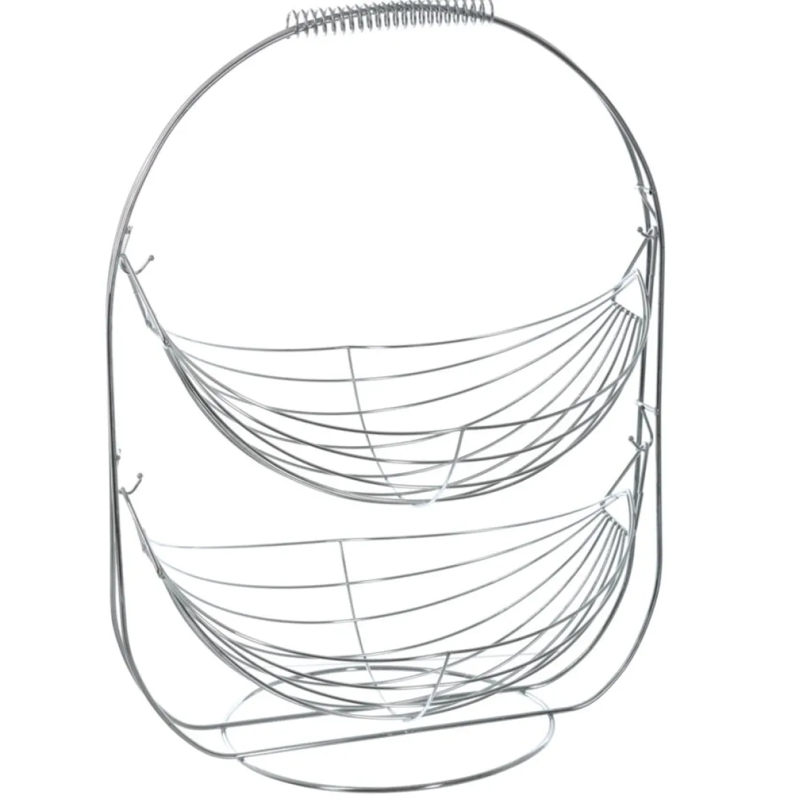 Frutero Metálico Con 2 Niveles