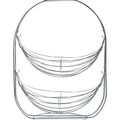 Frutero Metálico Con 2 Niveles