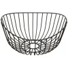Frutero Metálico Negro 27Cm