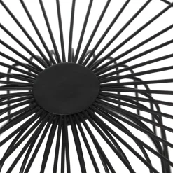 Frutero Metálico Negro C/Pie 28Cm