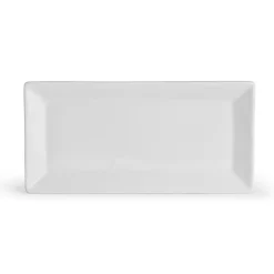 Fuente rectangular de porcelana 30x15cm