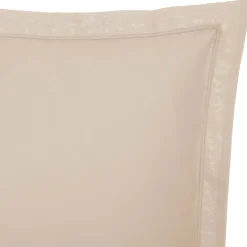 Funda beige para almohada 63x63cm
