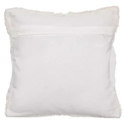 Funda De Almohada Tuft Marfil 40x40cm