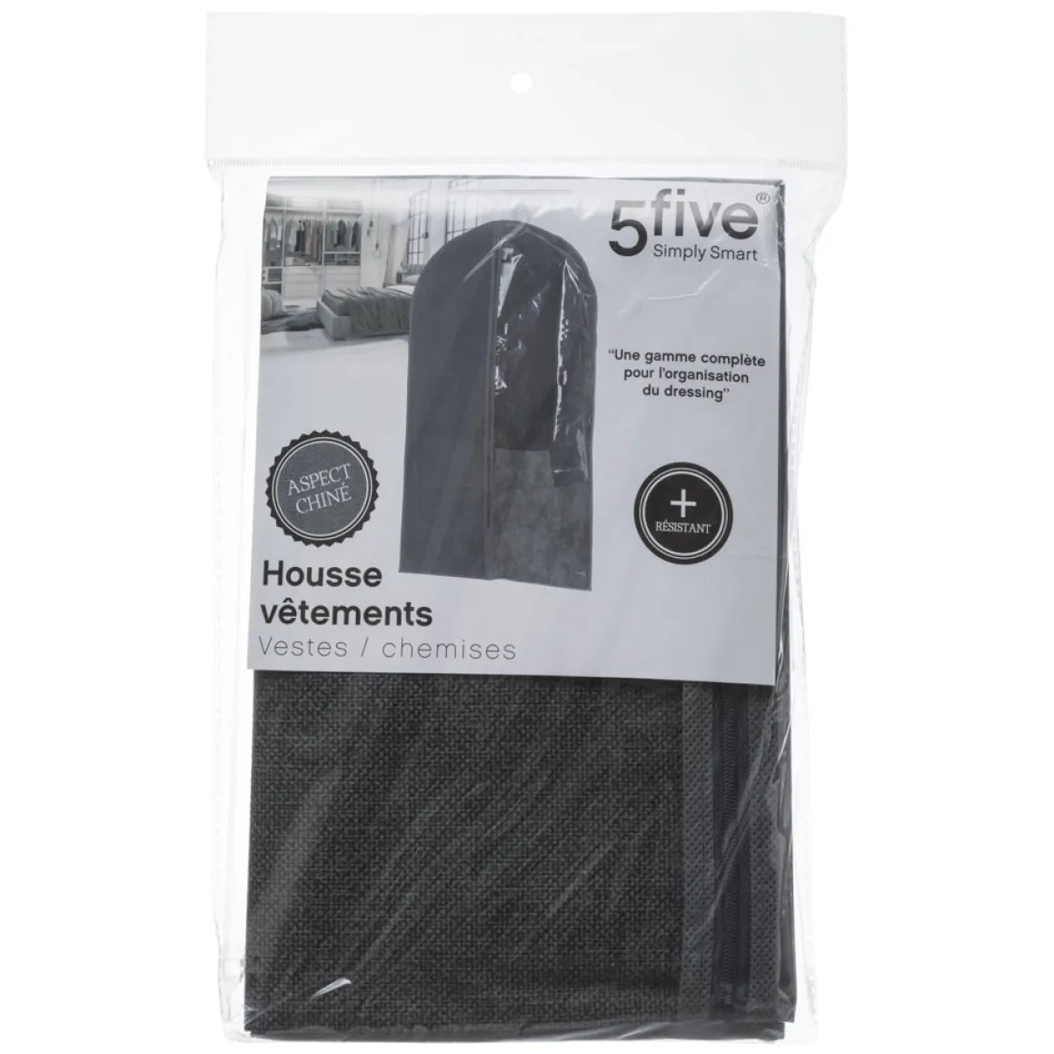 Funda Para Trajes Gris Oscuro Five