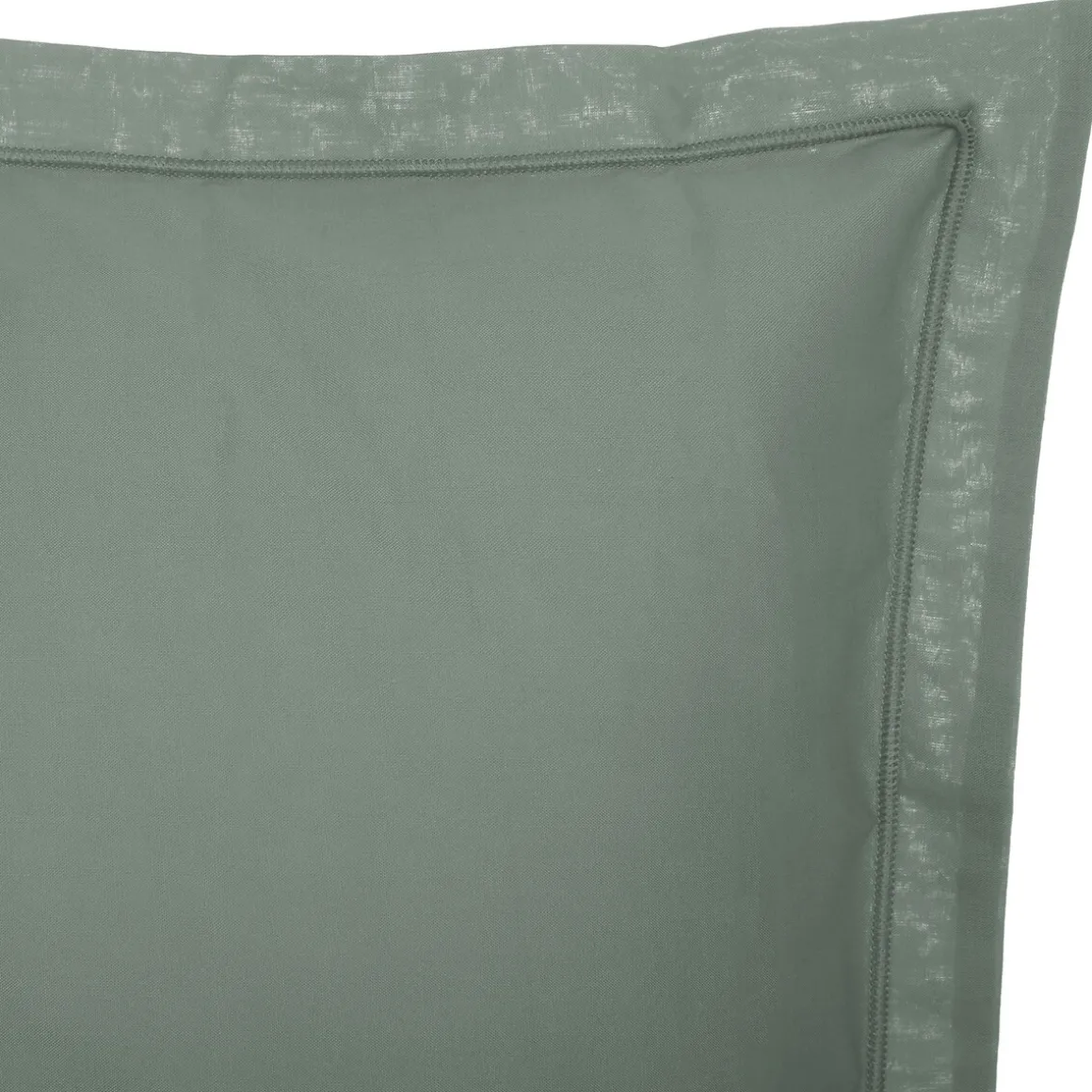Funda verde para almohada 63x63cm