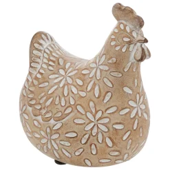 Gallina decorativa LINDA beige 20cm
