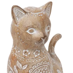 Gato decorativo LINDO beige 18,5cm