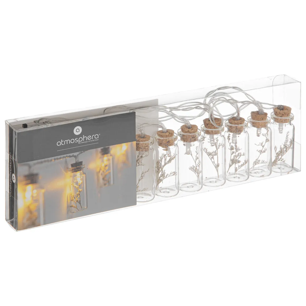 Guirnalda C/10 Bombillas Deco Flor 165Cm