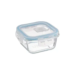 Hermético Cuad. C/Tapa Azul 0.33L