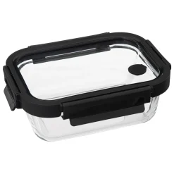 Hermético Rectangular Vidrio 0.5L