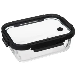 Hermético Rectangular Vidrio 1.3L