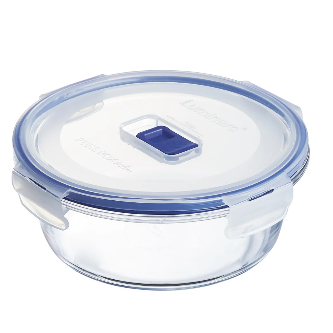 Hermético Redondo C/Tapa Azul 92Cl