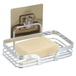 Jabonera C/Adhesivo Acero Inoxidable