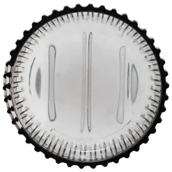 Jabonera GLASS gris de vidrio