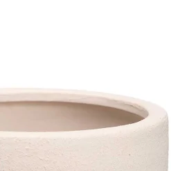 Jarrón blanco de cerámica 27cm