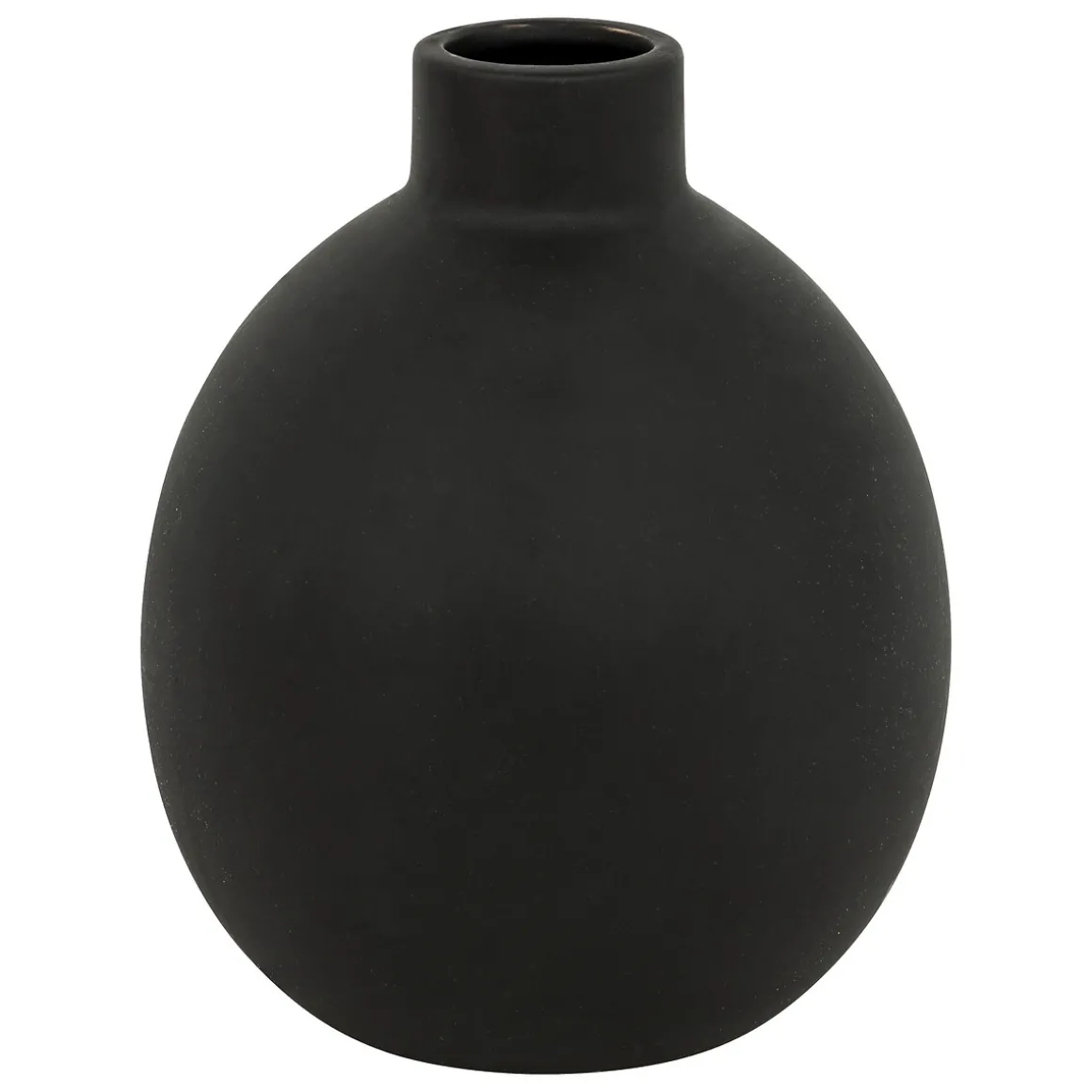 Jarrón de cerámica negra RILY
