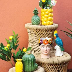 Jarrón de cerámica YUCATAN 18cm