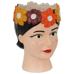 Jarrón de cerámica YUCATAN 18.2cm