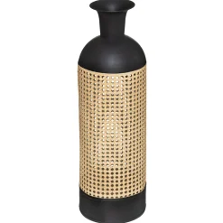 Jarrón De Metal Negro Arbela 60.5Cm