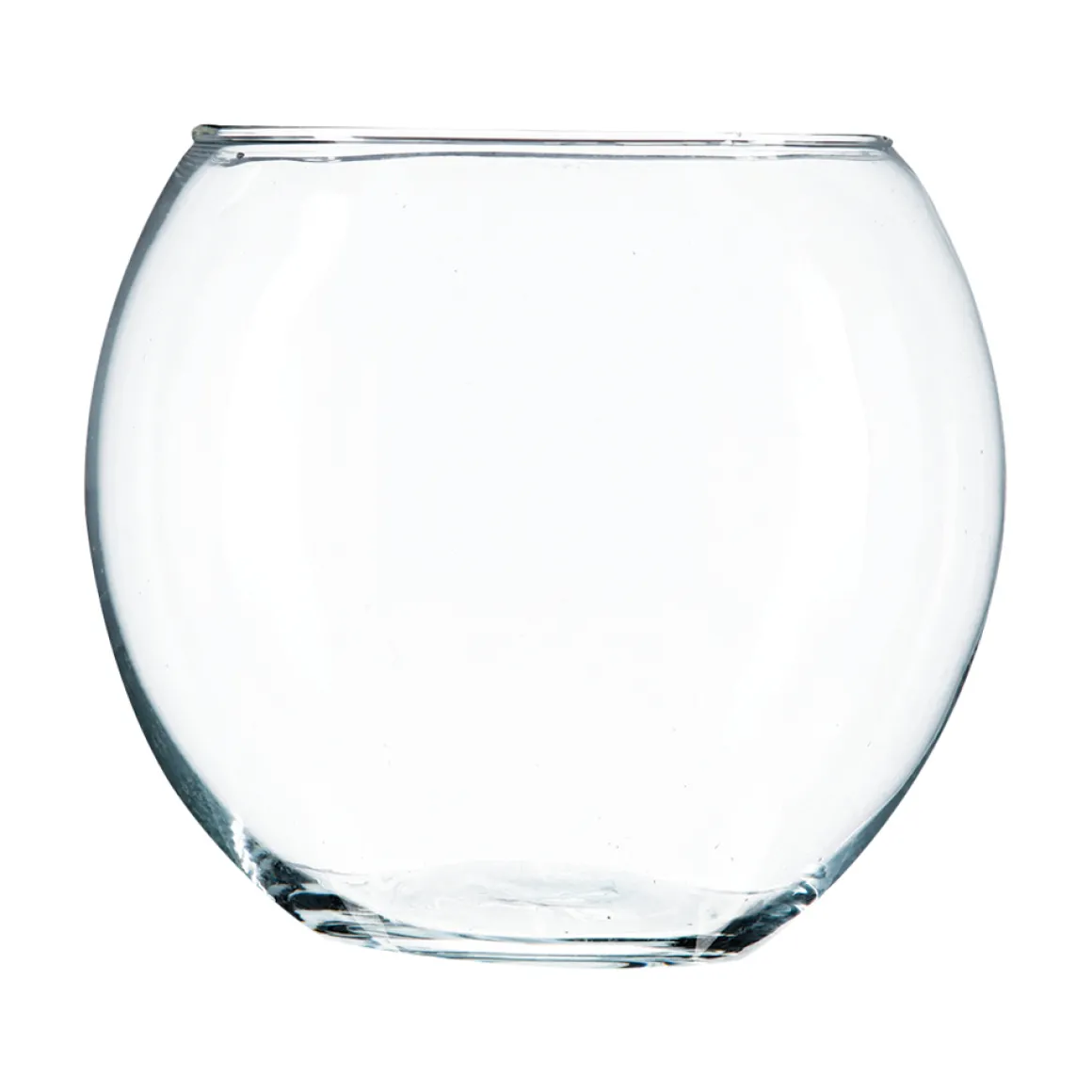 Jarrón De Vidrio Acuario 15x15Cm