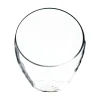 Jarrón De Vidrio Transparente 22Cm