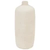 Jarrón ROMIA beige de cerámica