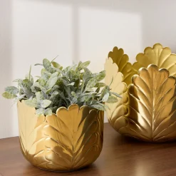 Jarrón Tam. 1/2 BELLI dorado 14cm