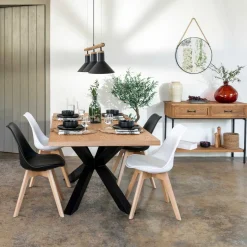 Jarrón ULY ámbar de vidrio reciclado 33cm