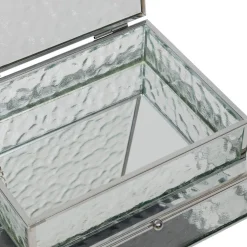 Joyero ANIA plateado 13.5x18.5cm