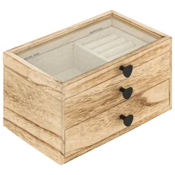 Joyero De Madera Beige Inu