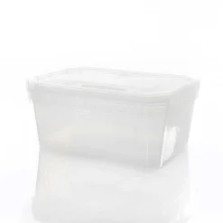 Juego 4 cajas de almacenaje transparentes 11l