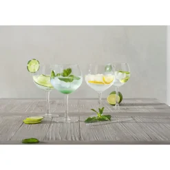 Juego 4 Copas De Gin Tonic Vidrio 70Cl