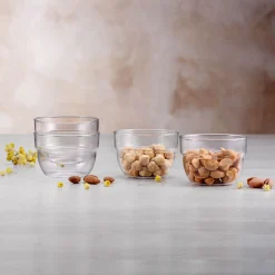 Juego 6 Copas De Vidrio Apilables 220Cc