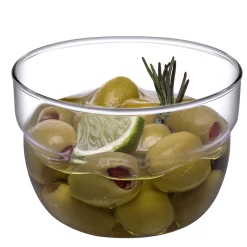 Juego 6 Copas De Vidrio Apilables 220Cc