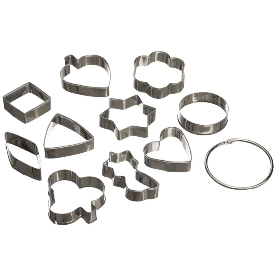 Juego 10 Cortadores De Galletas