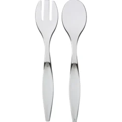 Juego 2 Cubiertos P/Ensalada Gris