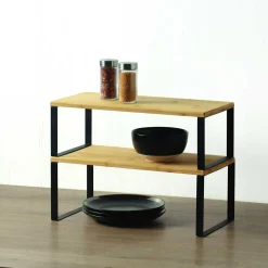 Juego 2 estantes cocina para encimera 40x19.4x15