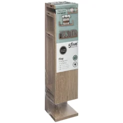 Juego 3 Estantes Mdf Roble Natural