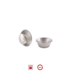 Juego 6 Moldes Para Cupcakes De Aluminio