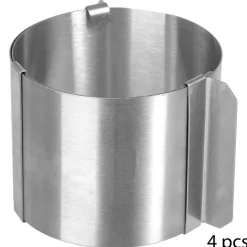 Juego 4 Moldes Redondos Extensibles