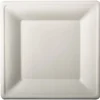 Juego 10 Platos Cuad. Caña Azúcar 26Cm
