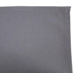 Juego 4 Servilletas Grises De Tela 40x40Cm