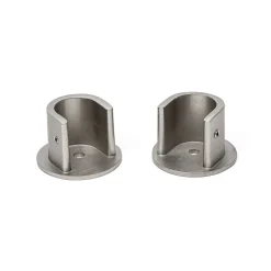 Juego 2 Soportes De Pared D20 Plateado