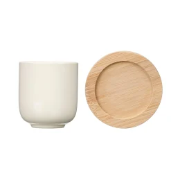 Juego 4 Tazas De Café Base Bambú