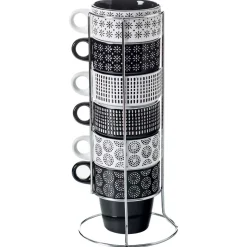 Juego 6 Tazas De Cerámica Etnic 26Cl