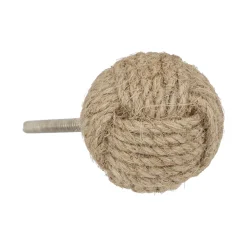 Juego 2 Tiradores Cuerda Beige 3.8x4.8Cm