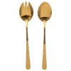 Juego 2 Utensilios Para Servir Doradas