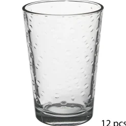 Juego 12 Vasos De Vidrio Ald'Eau 20Cl